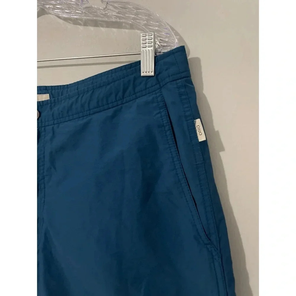 Onia Swim Trunks Men’s Size 36 Blue Calder 7.5” Lightweight Lined Pockets - Picture 5 of 9